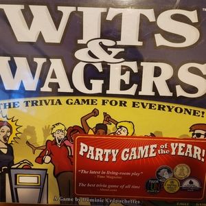 Board Game/ Trivia Wits & Wager/ Great Christmas Gift